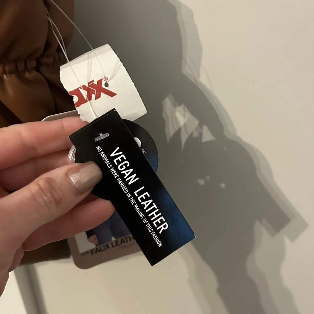 Ci Sono Tan Puffer Vest for Women - Picture 6 of 8